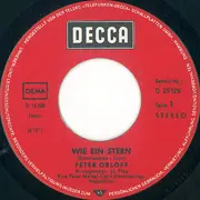 7inch Vinyl Single - Peter Orloff - Wie Ein Stern