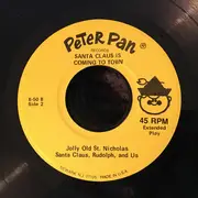 7inch Vinyl Single - Kinderlieder - Santa Claus Is Coming To Town - Large Hole