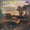 LP - Peter Pears , Benjamin Britten - World Of Folk Songs