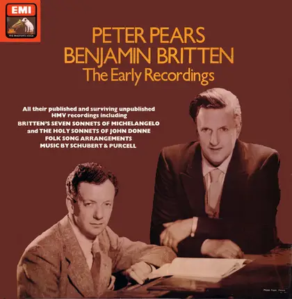 Peter Pears, Benjamin Britten - The Early Recordings