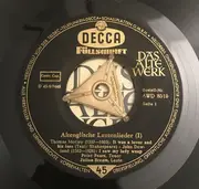 7inch Vinyl Single - Peter Pears , Julian Bream - Altenglische Lautenlieder (I)