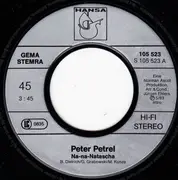 7inch Vinyl Single - Peter Petrel - Na-Na-Natascha