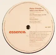 12inch Vinyl Single - Peter Presta - What's Your Name?