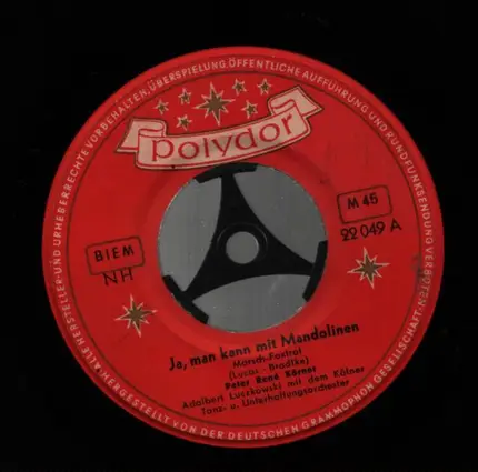 Peter René Körner - Ja, Man Kann Mit Mandolinen / Die Frau Kommt Dirket Aus Spanien