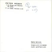 Peter Reber - Dr Blues Zum Fänster Us / Ir Liebi Verlore