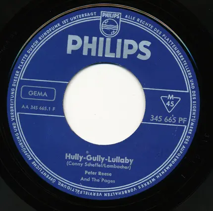Peter Reese & The Pages - Hully Gully Lullaby