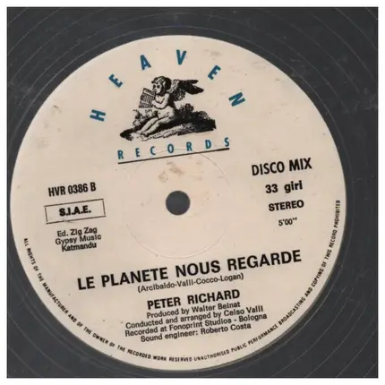 Peter Richard - Marlene / Le Planete Nous Regarde
