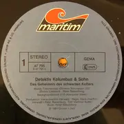 LP - Peter Riesenburg - Detektiv Kolumbus & Sohn - Das Geheimnis Des Schwarzen Koffers