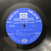 LP - Prokofiev / Peter Rösel / Alexei Lubimov - International Piano Competition Montreal 1968