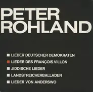 Peter Rohland - Lieder Des Francois Villon