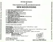 CD - Peter Rowan & The Nashville Bluegrass Band - New Moon Rising