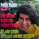 7inch Vinyl Single - Peter Rubin - Wir Sitzen Beide Am Selben Feuer