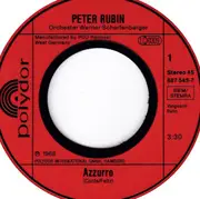 7inch Vinyl Single - Peter Rubin - Azzurro