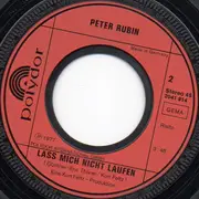 7inch Vinyl Single - Peter Rubin - Da Ist Zuviel Schaum Drauf