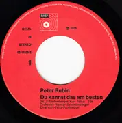7inch Vinyl Single - Peter Rubin - Du Kannst Das Am Besten