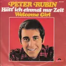 7inch Vinyl Single - Peter Rubin - Hätt' Ich Einmal Nur Zeit - Mono