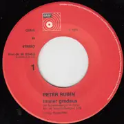 7inch Vinyl Single - Peter Rubin - Immer Gradaus