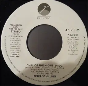 Peter Schilling - Chill Of The Night