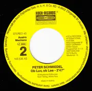 7inch Vinyl Single - Peter Schmiedel - Wenn Windjammer Ziehn