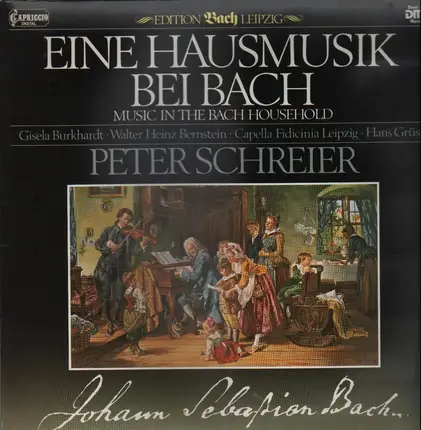 Peter Schreier - Eine Hausmusik bei Bach