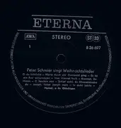LP - Peter Schreier - Peter Schreier Singt Weihnachtslieder - Black Labels