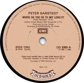 Peter Sarstedt - Where Do You Go To (My Lovely)?