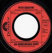 7inch Vinyl Single - Peter Sebastian - Ein Schneeweißes Schiff