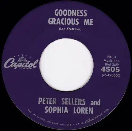 Peter Sellers And Sophia Loren - Peter & Sophia