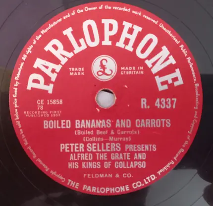 Peter Sellers Presents Mate's Spoffle Group Featuring Fred Spoons, E.P.N.S. / Peter Sellers Present - Any Old Iron