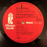 Double LP - Mozart - Vier Klavierkonzerte
