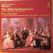 Double LP - Mozart - Vier Klavierkonzerte