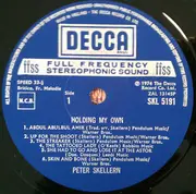 LP - Peter Skellern - Holding My Own
