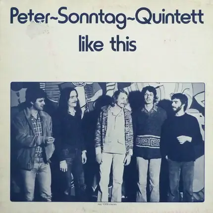 Peter-Sonntag-Quintett - like this