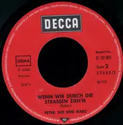 7inch Vinyl Single - Peter, Sue & Marc - Geh Deinen Weg