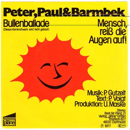 Peter, Paul & Barmbek - Bullenballade