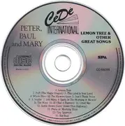 CD - Peter, Paul & Mary - Lemon Tree & Other Great Songs