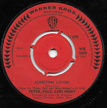 Peter, Paul & Mary - The Other Side Of This Life