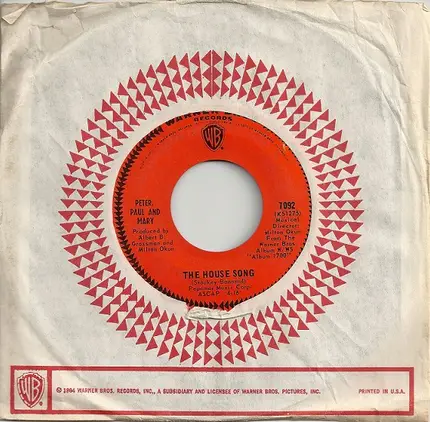 Peter, Paul & Mary - Too Much Of Nothing