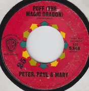 7'' - Peter, Paul & Mary - Puff (The Magic Dragon) / Pretty Mary