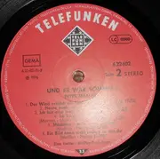 LP - Peter Maffay - Und Es War Sommer