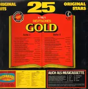 LP - Peter Alexander, Roy Black, Freddy Quinn - K-Tel's Deutsches Gold - 25 Original Hits - FOC w. booklet