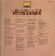 Double LP - Peter Anders - Erinnerungen an Peter Anders
