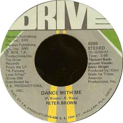 Peter Brown - Dance With Me