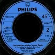 7'' - Peter Cornelius - Du Entschuldige - I Kenn' Di