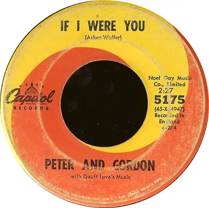 Peter & Gordon - A World Without Love
