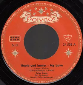 Peter Kraus - Heute Und Immer - My Love