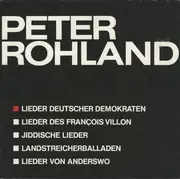 LP - Peter Rohland - Lieder Deutscher Demokraten