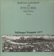 Double LP - Peter Schreier, Jörg Demus - Beethoven: Liederabend