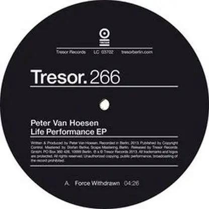 Peter Van Hoesen - Life Performance Ep