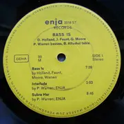 LP - Peter Warren - Bass Is